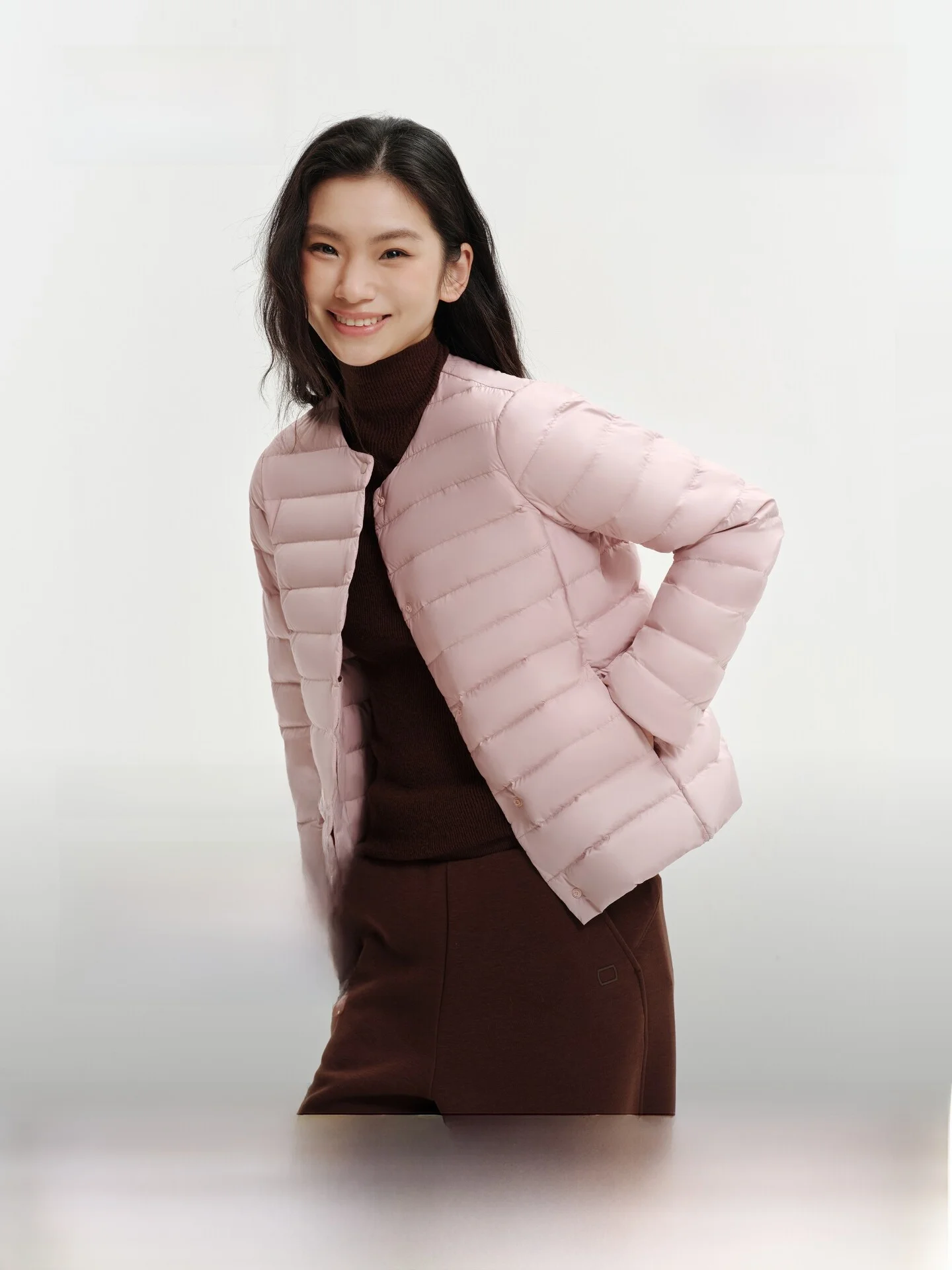 

Portable Lightweight Spring down Jaet 90 Du down Home Wear Bosideng Casual Sle Regular Fit Polyester Fiber ort Coat