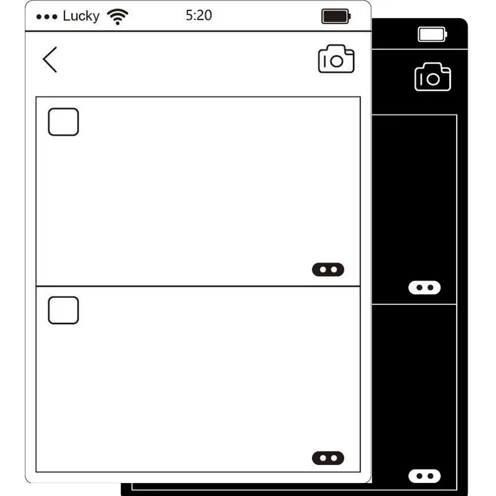 Bloc-notes magnétique INS Plan Notepad, autocollant magnétique pour liste de choses à faire, liste d'épicerie, autocollants magnétiques pour réfrigérateur, plan de travail, tableau blanc, planificateur hebdomadaire, maison