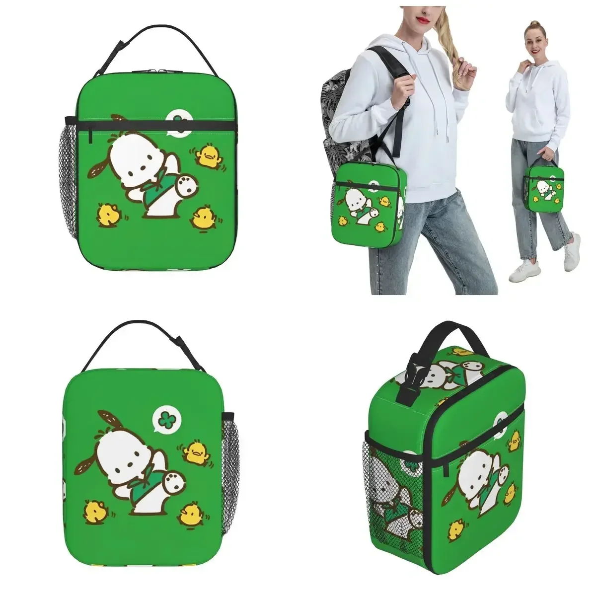 Play With Chicks Insulated Lunch Bags Cooler Bag Meal Container Large Tote Lunch Box Men Women College Picnic