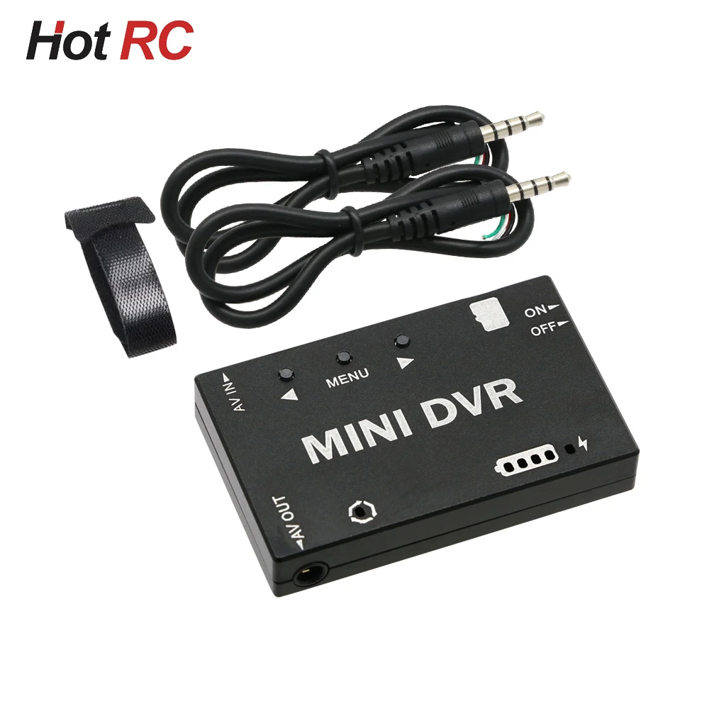 FPV Recorder Mini FPV DVR Module NTSC/PAL Switchable Built-in Battery Video Audio FPV Recorder for RC Models Racing FPV Drone