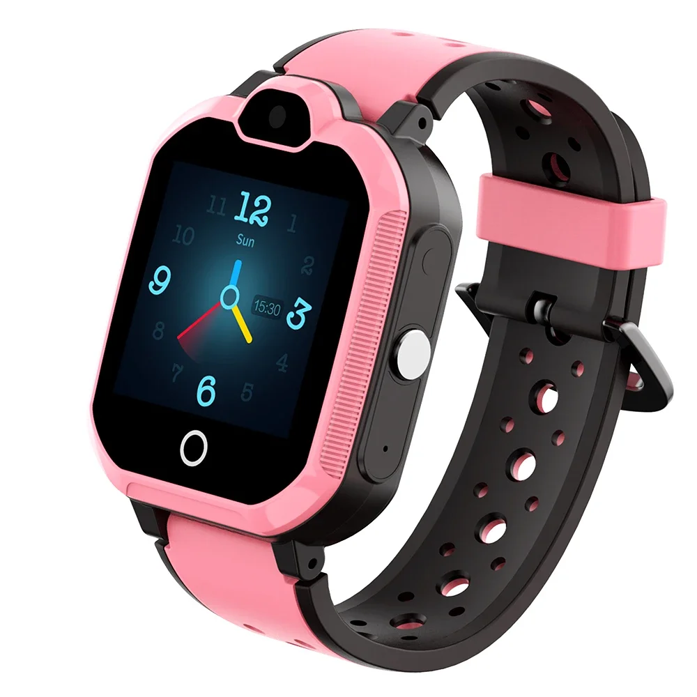 Nueva llegada niños reloj inteligente gps 4g tarjeta SIM para niño niña niño reloj inteligente teléfono niño con wifi. compatible con videollamada