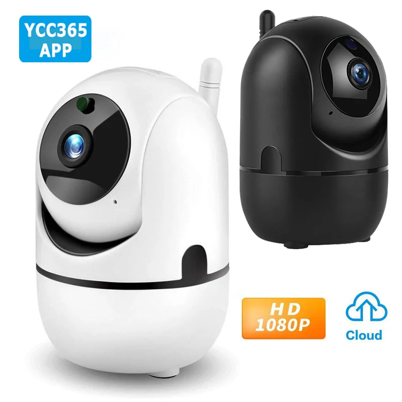 

Original ycc365 1080P Cloud HD IP Camera WiFi Auto Tracking Camera Baby Monitor Night Vision Security Home Surveillance Camera