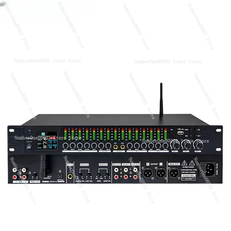 

GAX-LD1500 Professional Digital Effects Equalizer Karaoke System Stage Audio Processor