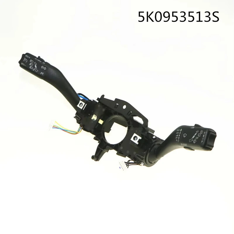 5K0953513S Cruise Control Turn Signal Wiper Combination Switch For VW Touran Golf Plus MK6 Caddy Octavia Superb