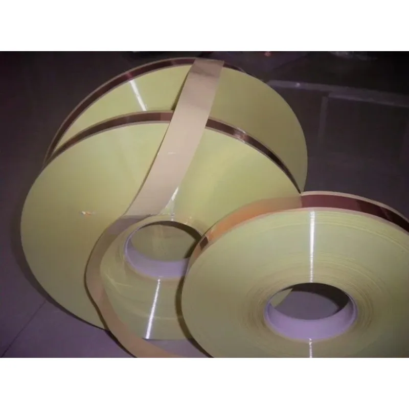 Custom Soft Transformer Adhesive Backed Copper Foil Small Slider Coated Tape