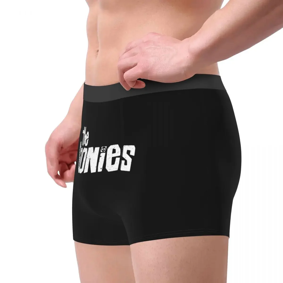 The Godonies TV Series Boxer Shorts para Homens, Mid Cintura Cueca, Novidade Calcinha, Plus Size Cuecas