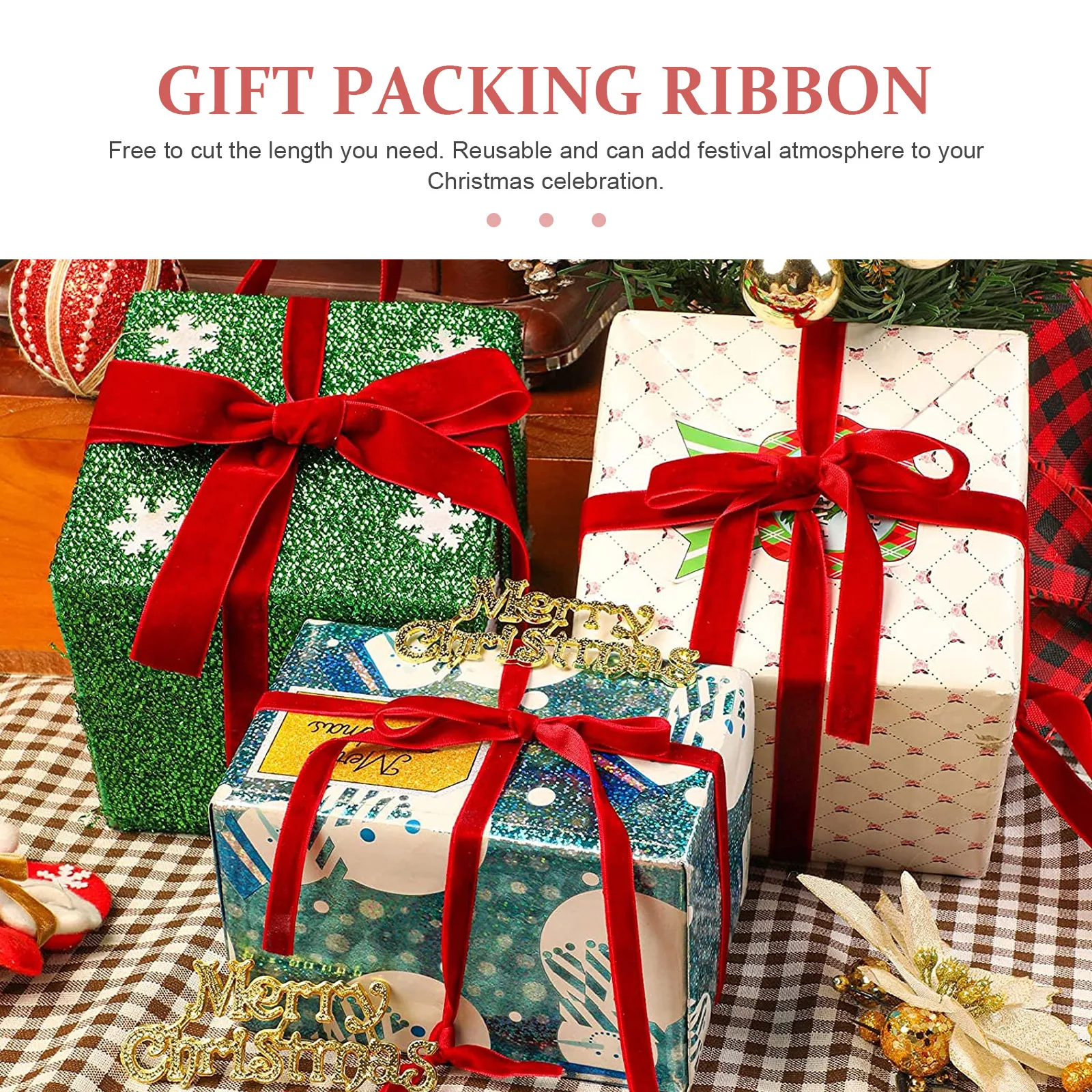 

DIY Handicraft Supplies Ribbon for Gift Wrapping Creative Design Smooth Surface Excellent Craftsmanship Durable Wearresistant