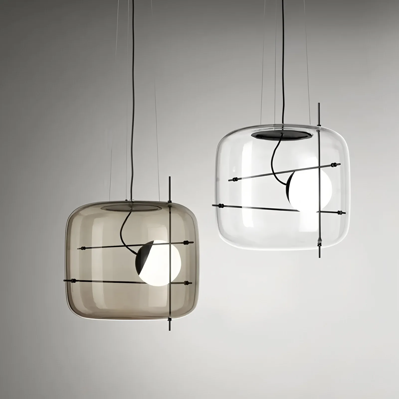 Italy Designer Creative Glass Pendant Lights Dining Room Led Chandeliers Kitchen Island Hanging Lamp Bar Restaurant Illumination