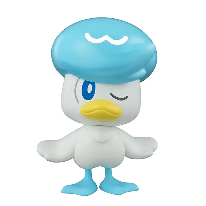 En Stock, figura de coleccionista, juguete Original genuino BANDAI NAMCO Pokemon, colección de modelos de ensamblaje Pokepla ¡Rápido! 19 Modelo Quaxly