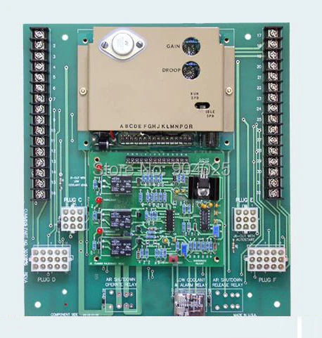 Aoda Speed control board 3044195 or 3062323 +3036453 + 3053065 controlador de velocidad del generador