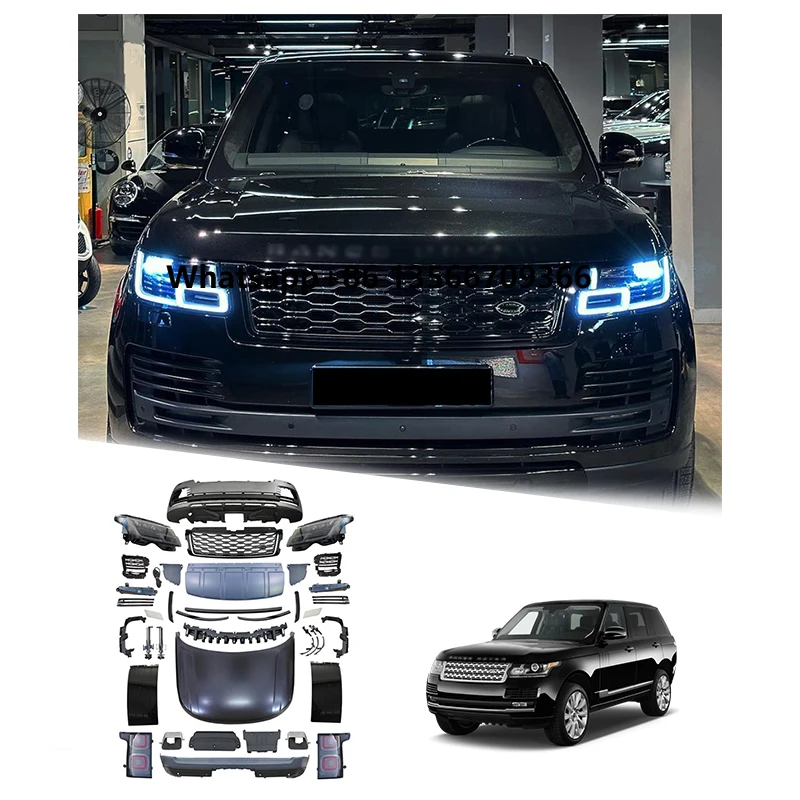 Kit de corpo de conversão de peças automotivas para Land Rover Range Rover 2014-2017