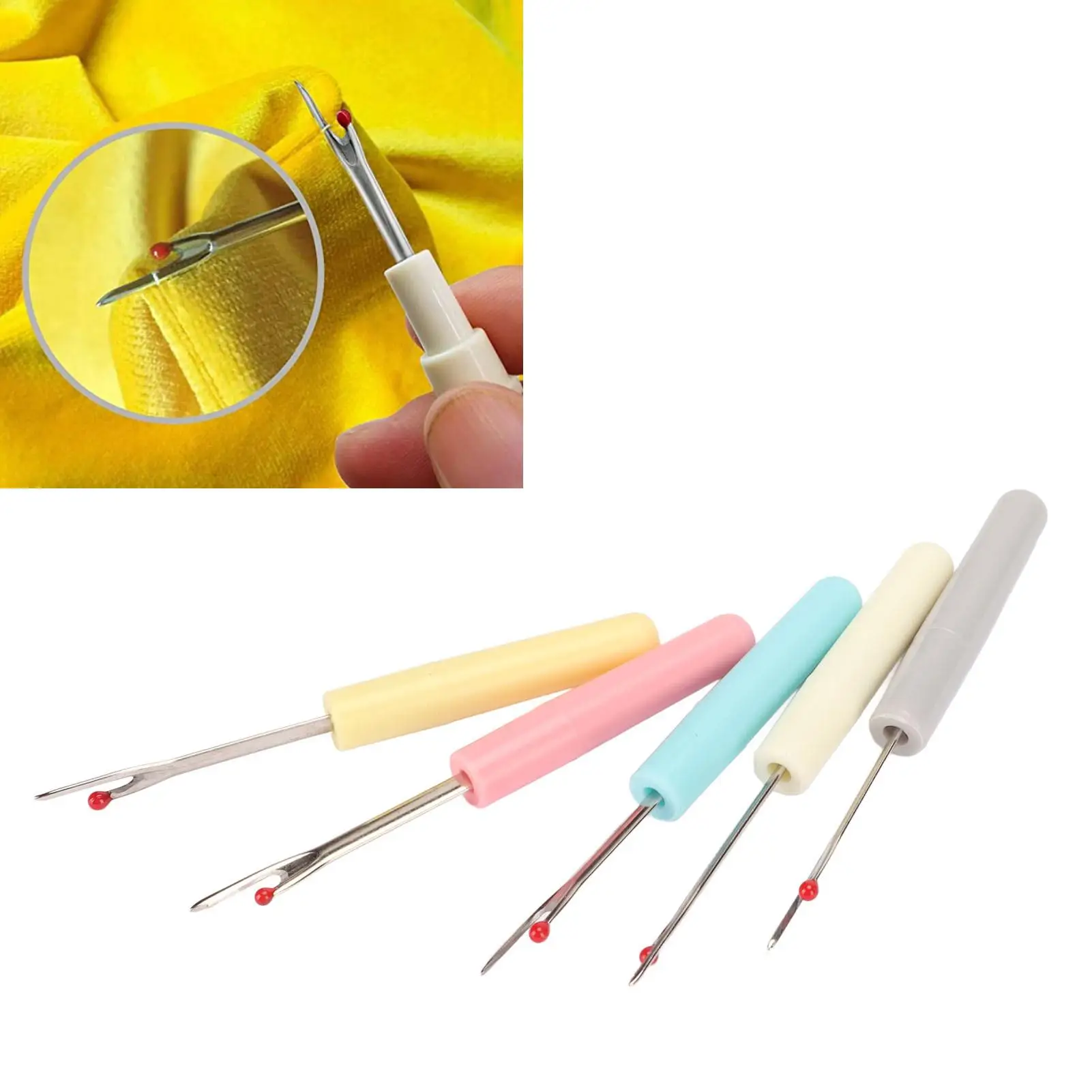 ハンドステッチリムーバー シームリッパーツール 多機能縫製補助具 エンドボール付き 家庭用