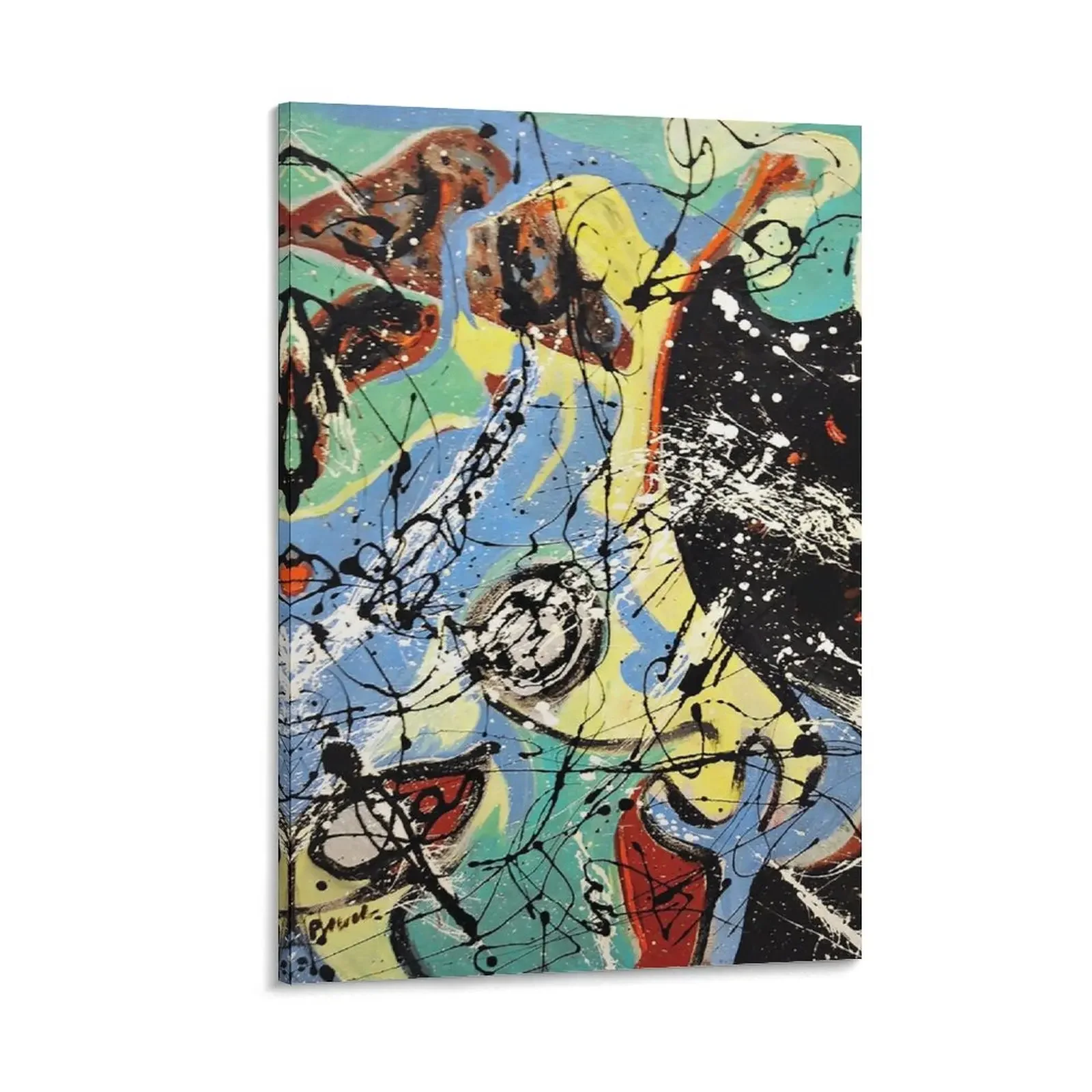 Jackson pollock Canvas Painting room decor painting