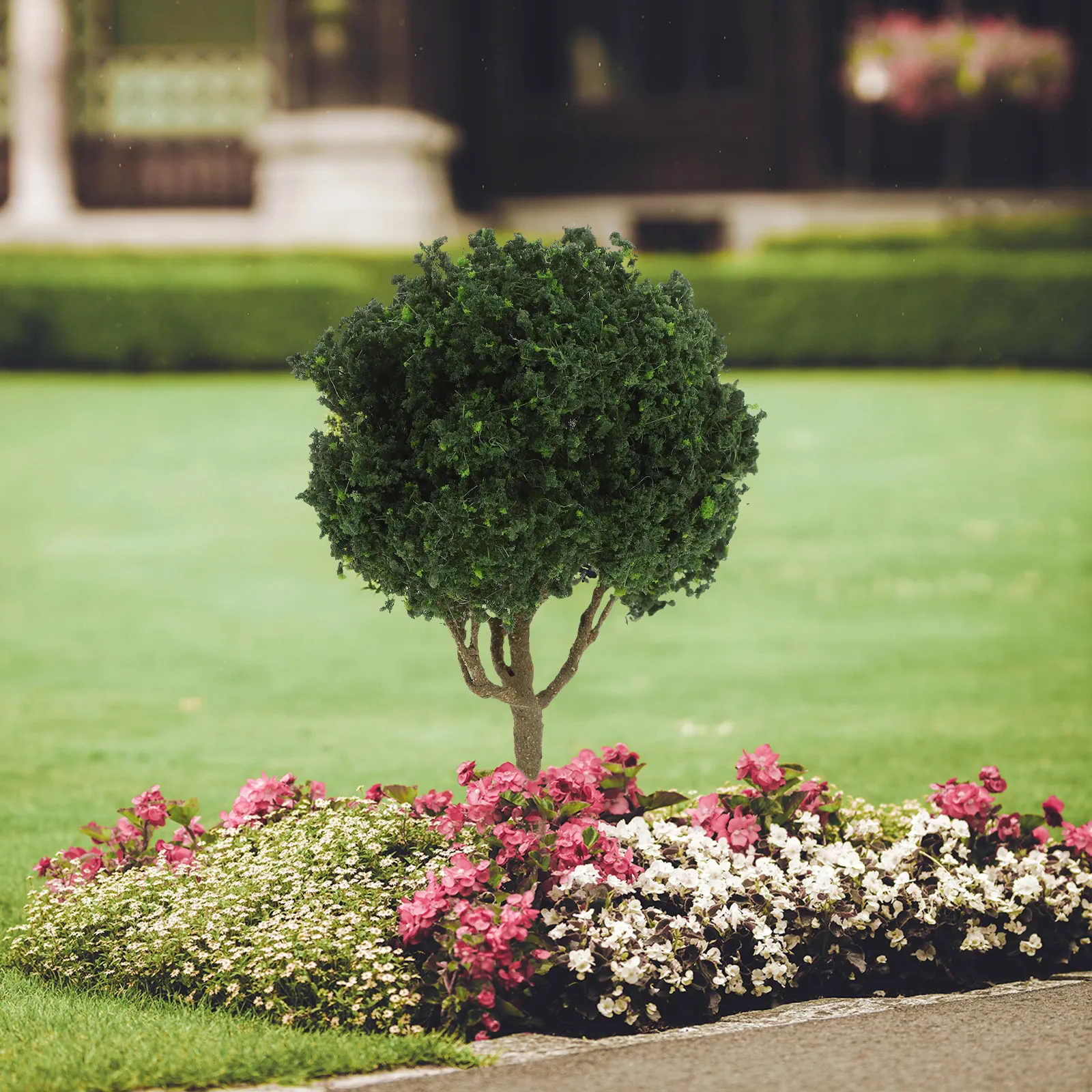 

Highly Detailed Miniature Landscape Tree Spring Green Natural Look for Architecture Models Train Scenery Sand Table Mini Forest