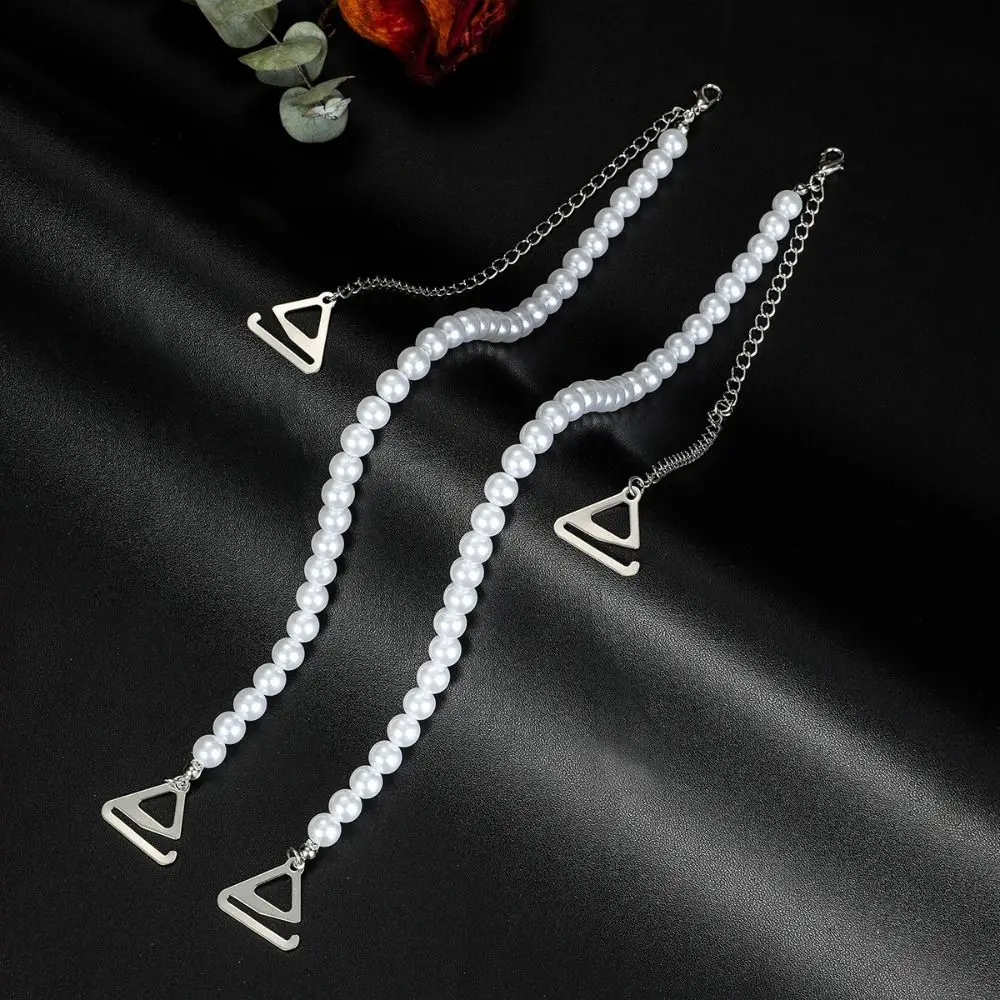 

Нескользящие жемчужные бретели для бюстгальтера Съемный сексуальный бюстгальтер с открытыми плечами Ремни для плеч Декоративные регулируемые бретели для бюстгальтера Сменный бюстгальтер