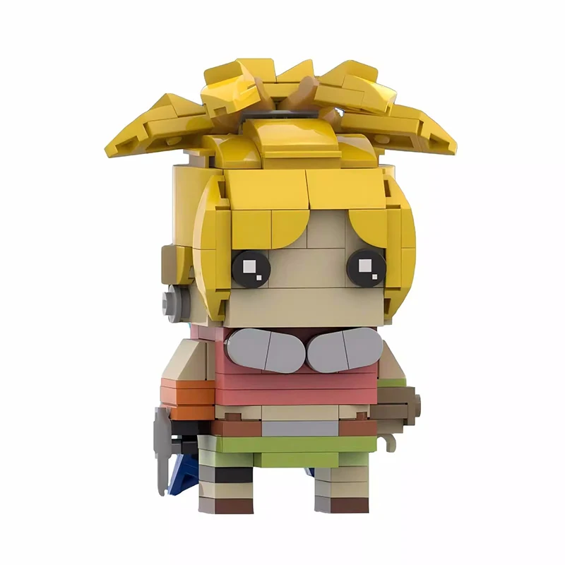 Bricklink MOC Ideas FFX Game Fantasyed X Anime Figures Tidus Yuna