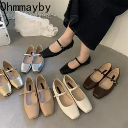 2024 Spring Single Shoes Fashion Shallow Slip On Women Flat Shoes Ladies Casual Outdoor Ballerina Shoe