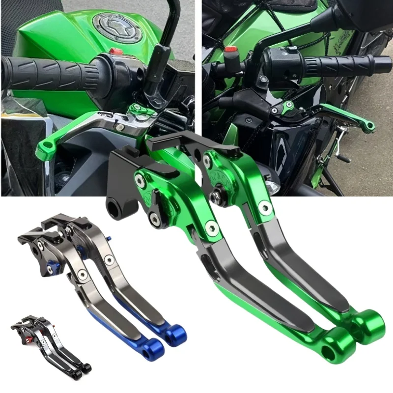 

New CNC Parking handle clutch brake lever For Kawasaki NINJA 650R/ER-6F/ER-6N 06-08 ZZR600 90-04 ZX9R 98 Motorcycle Accessories