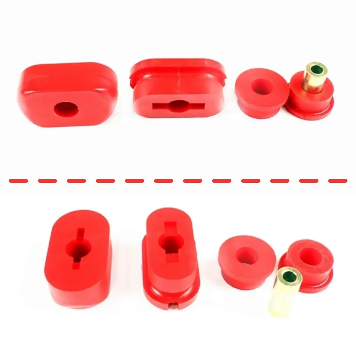 Front Engine Mount Dog Bone Bushings Lower Engine Mount Bushings Polyurethane For Audi TT Jetta Golf GTI MK4 99-06