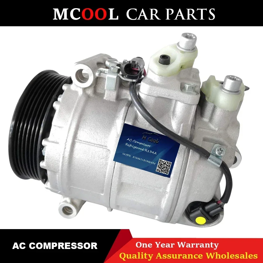 

For Air Conditioner Compressor Mercedes Benz E Class W212 E200 E250 E220 E350 E63 A0002306411 A0022305411 AC Compressor