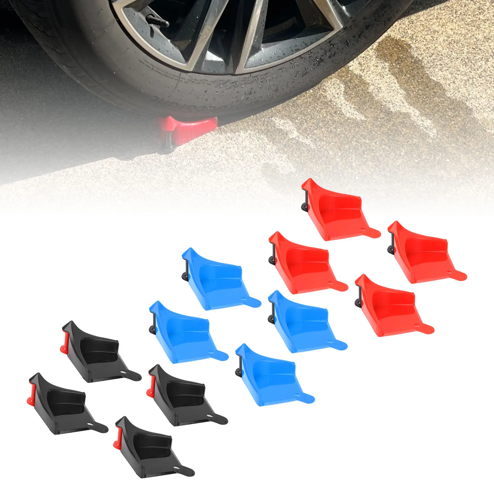 

Tire Hose Guard Plastic Preventing Stucking Avoid Snagging Wear Resistant Tire Hose Roller for Car Wash Tire Hose Roller