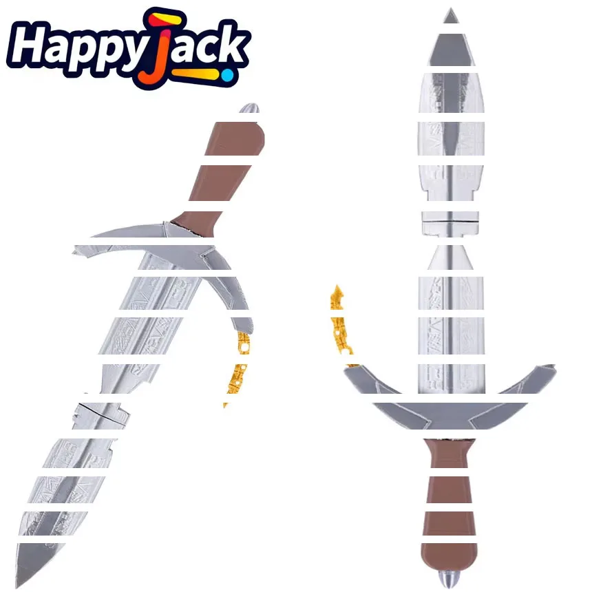 

Rey Cosplay Assassin Daggers Movie Skywalker Disguise Adult Plastic Sword Prop Weapons Halloween Carnival Costume Accessories