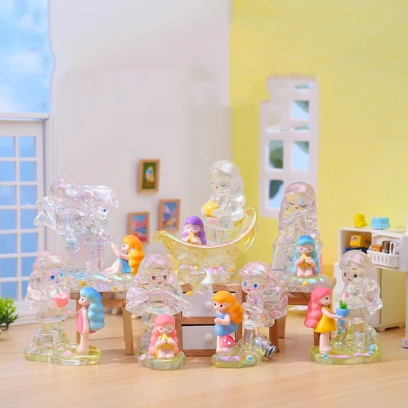 

New Dreamy Chasing Light Girl Blind Box Cartoon Creative Trendy Play Desktop Ornament Mysterious Surprise Box Girl Birthday Gift