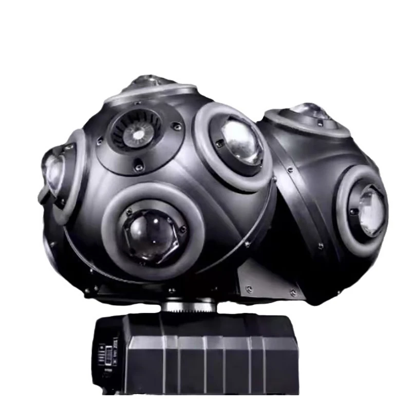LED 180W แสงเลเซอร์สามหัวฟุตบอลไฟ LED ย้ายสําหรับเวทีดิสโก้บาร์คริสต์มาสแนะนํา