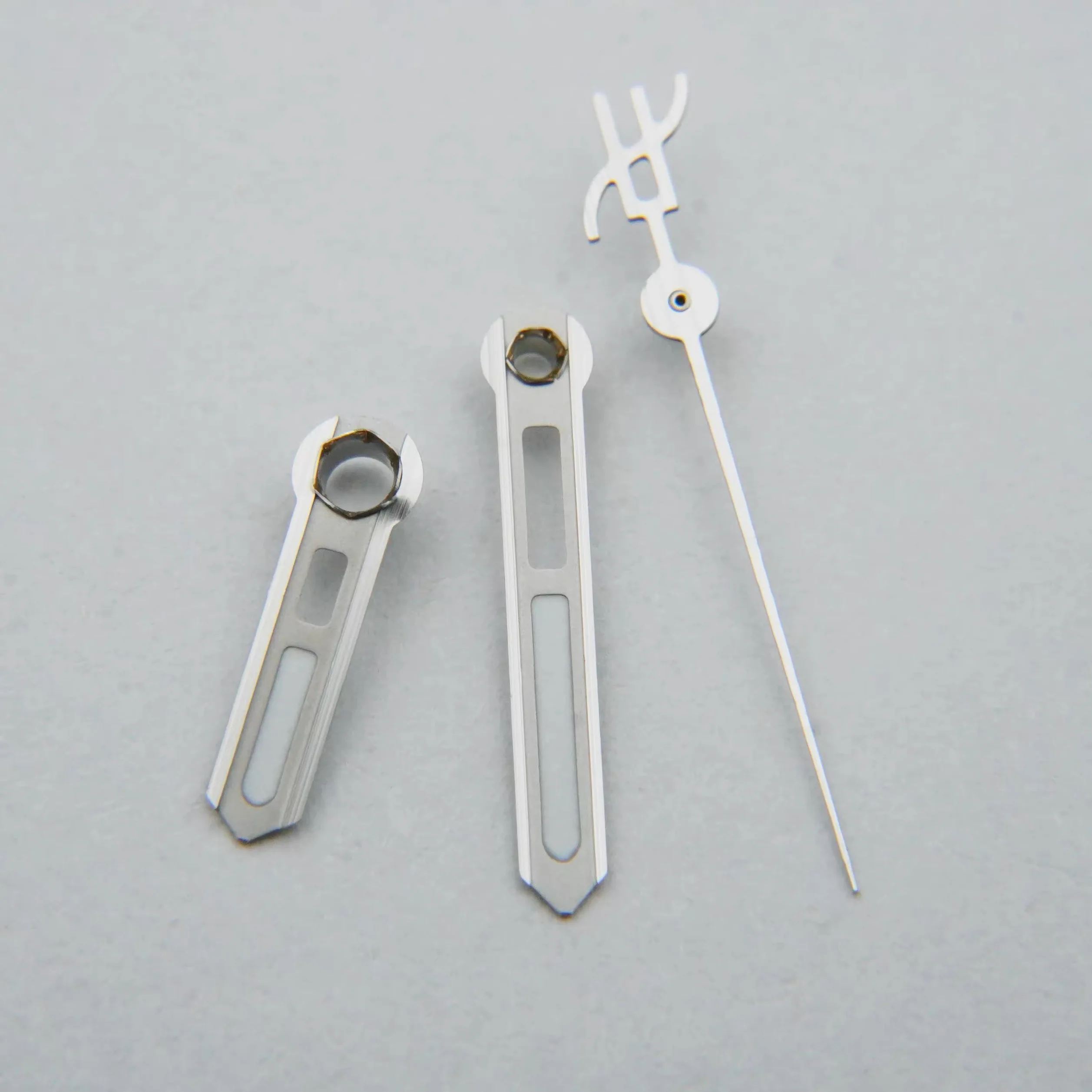 Compatible Green Luminous High-tube pins Watch Hands for HUB Series with Caliber 2824 Movement 8x12x13mm