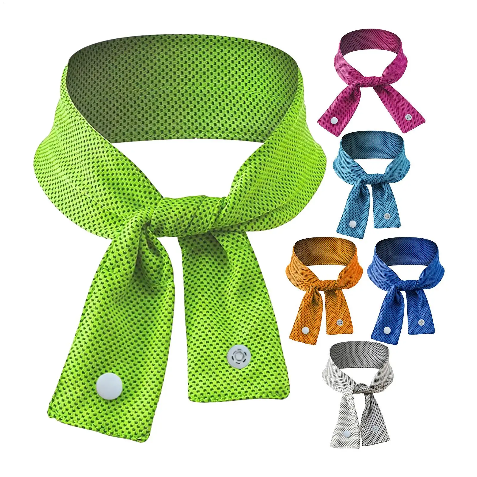 70x5cm Soft Cooling Scarf for Summer, Reusable Neck Cooler Bandana for Hot Weather, Multifunctional Cold Wrap for Head Wrists