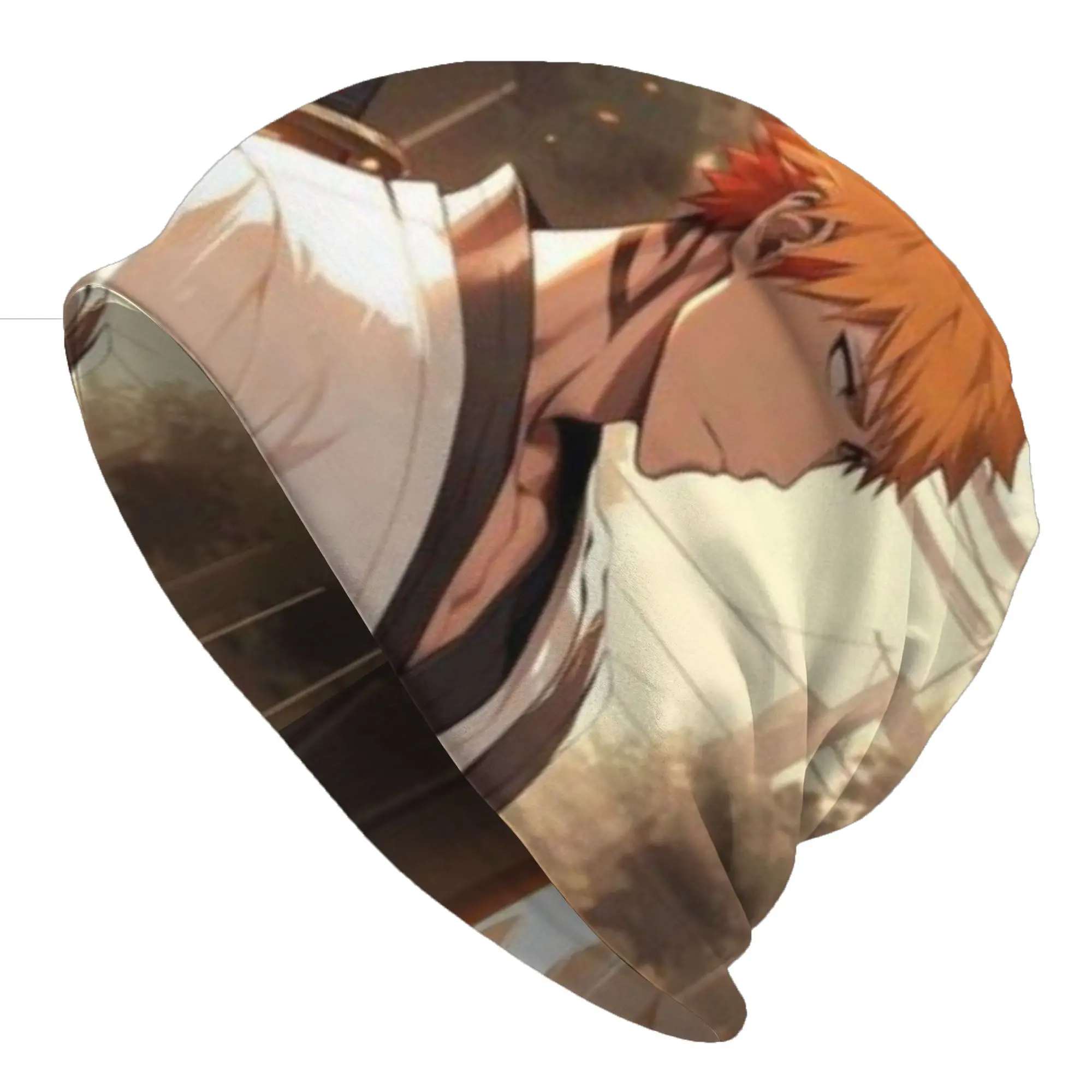 Ichigo Kurosaki (3) Autumn Spring Caps For Men Women Bleach Ski Caps Soft Bonnet Hats Skullies & Beanies Hat