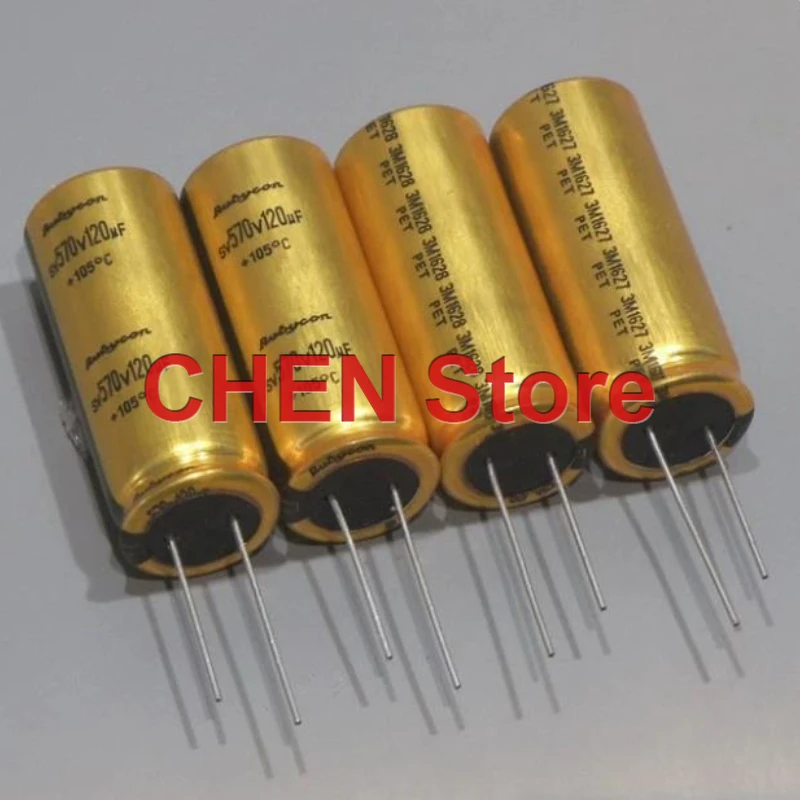 2PCS/10PCS original RUBYCON SV 120UF 570V 18x45mm 105C Filter electrolytic capacitor 570V120UF Free Shipping