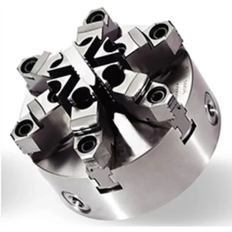 Steel Manual Chuck 6-inch 8-inch 10 Inch Short Cyclical Center Mounting Adjustable Jaw KM31 KM33 Series 3 Or 6 Jaw Chuck