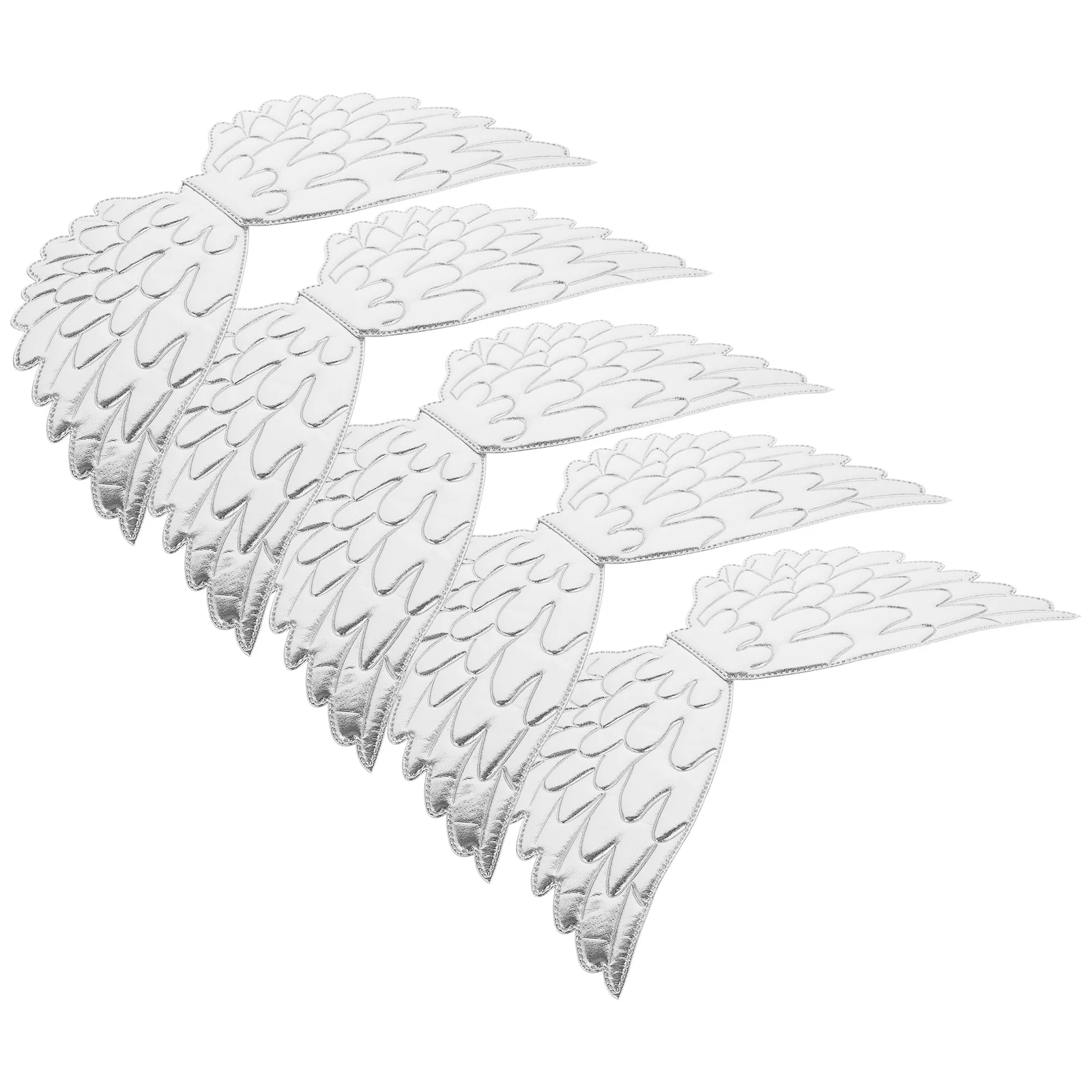 5 قطعة أجنحة يونيكورن رائعتين الملاك الجناح الدعائم الإبداعية هالوين عيد الميلاد تأثيري حلي فستان الحفلات لوازم