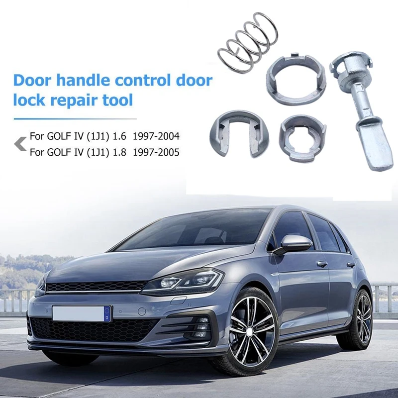 Car Door Lock Cylinder Repair Kit For A6 Allroad C5 S6 RS6 Golf IV TRANSPORTER T5 SKODA 1U0837167 1U0837168C