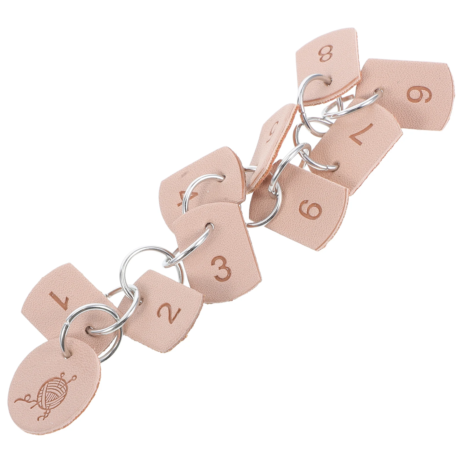 

Stitch Marker Row Counting Chain Pu Numbered Stitch Counter For Knitting Crocheting Row Counter Chain Craft