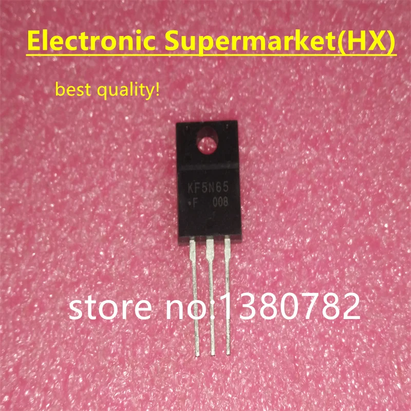 Free Shipping 10pcs/lots KF5N65F KF5N65 5N65 TO-220 IC Best quality In Stcok!