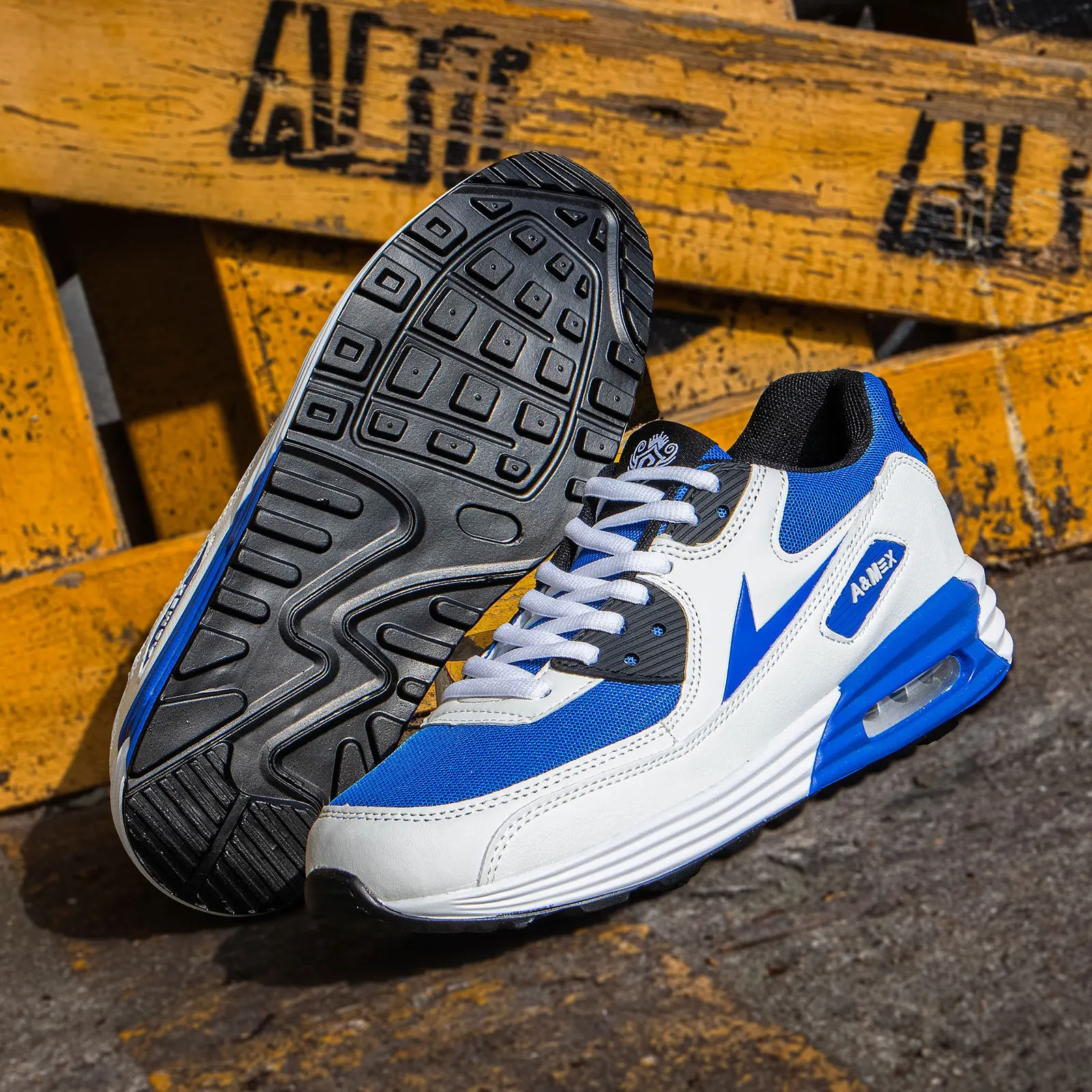 Men's Running Shoes Breathable Air Cushion Sneakers Athletics Sport Trainer Tennis Basketball Shoes