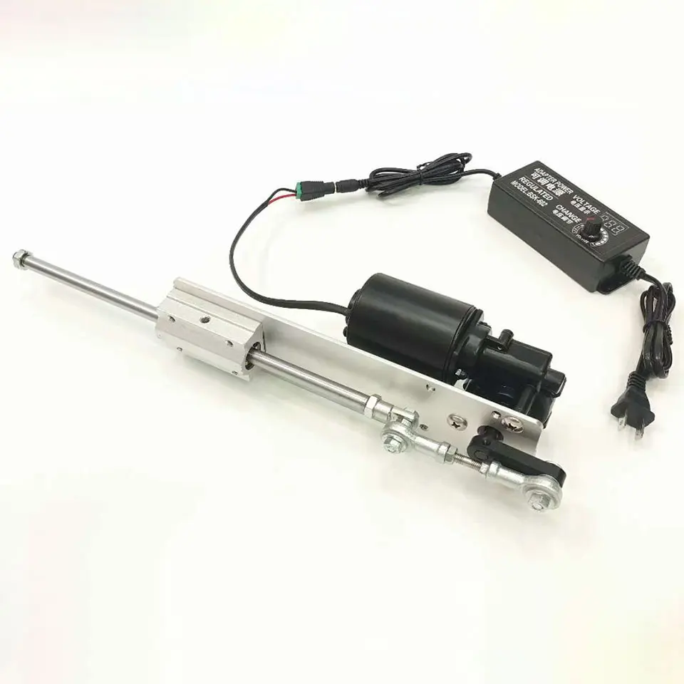 

Регулируемый телескопический линейный актуатор с возвратно-поступательным движением, ход 3-12 см, двигатель постоянного тока 12В/24В с редуктором и регулировкой скорости