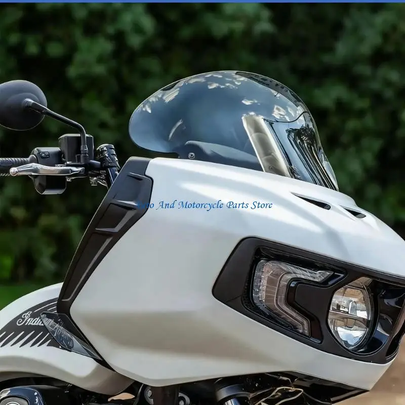 P9FD Getrocknete klare Farbpräferenzen Motorrad-Windschutzscheibe Verbesserte Fahrerstabilität zwanzig 2025-Konkurrenzserie – Detail 8