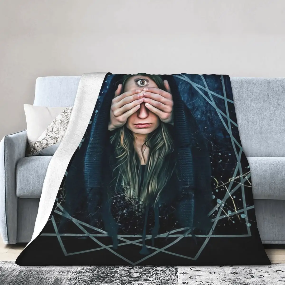 

Witchcraft Bed Blanket Flannel Blanket Flannel Blanket Air conditioning blanket