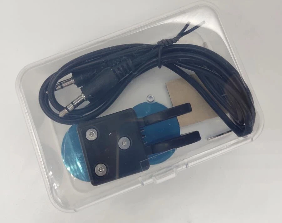 QU-2020A Mini Dual Paddle Key Morse Key CW Key Automatic Base Magnetic Adsorption For Shortwave Radio