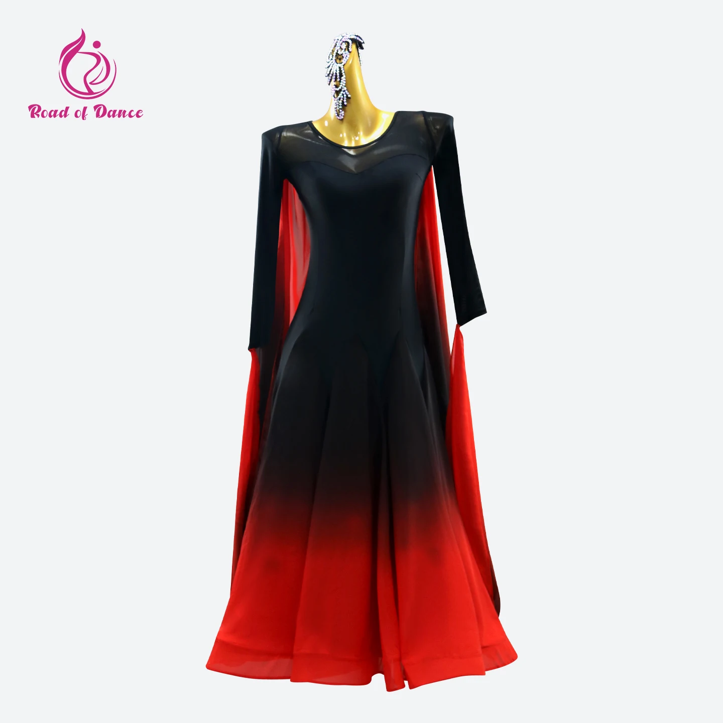 

Платье для современного танца, стадион, одежда для бальных танцев, конкурс для девочек, вальс, детский трансляционный костюм, женский сценический костюм, лирическая одежда