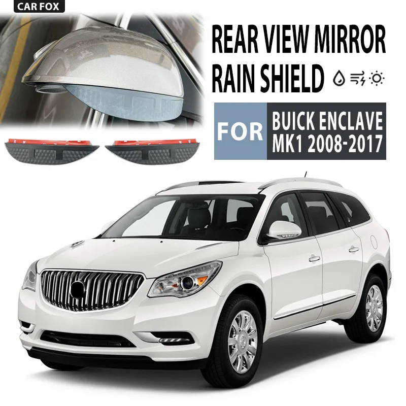 Buick Enclave espelho retrovisor, Rain Shield, Espelho retrovisor para proteção contra chuva