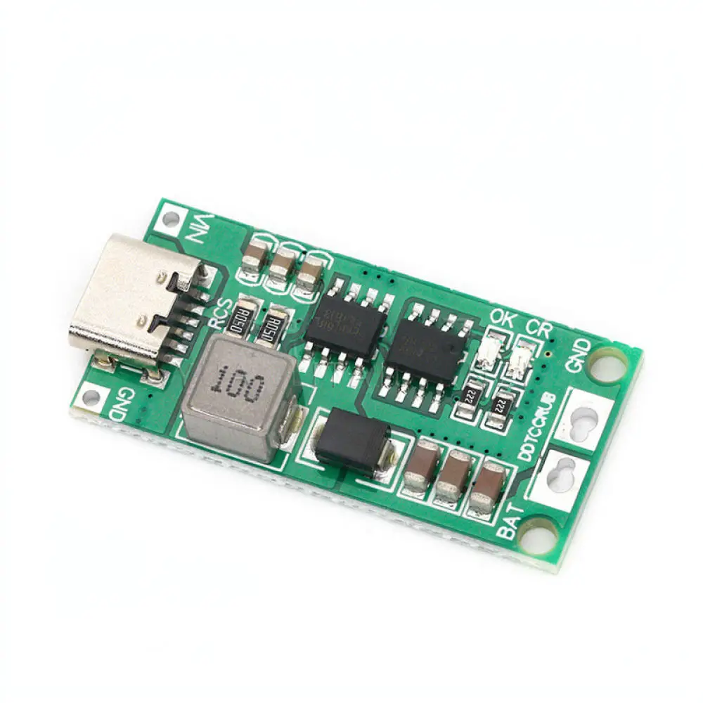 Boost Charging Circuit Board For For Yuanlitai Type C Input 2S 3S 4S Lithium Battery Charger Module Compact Power Supply Tool