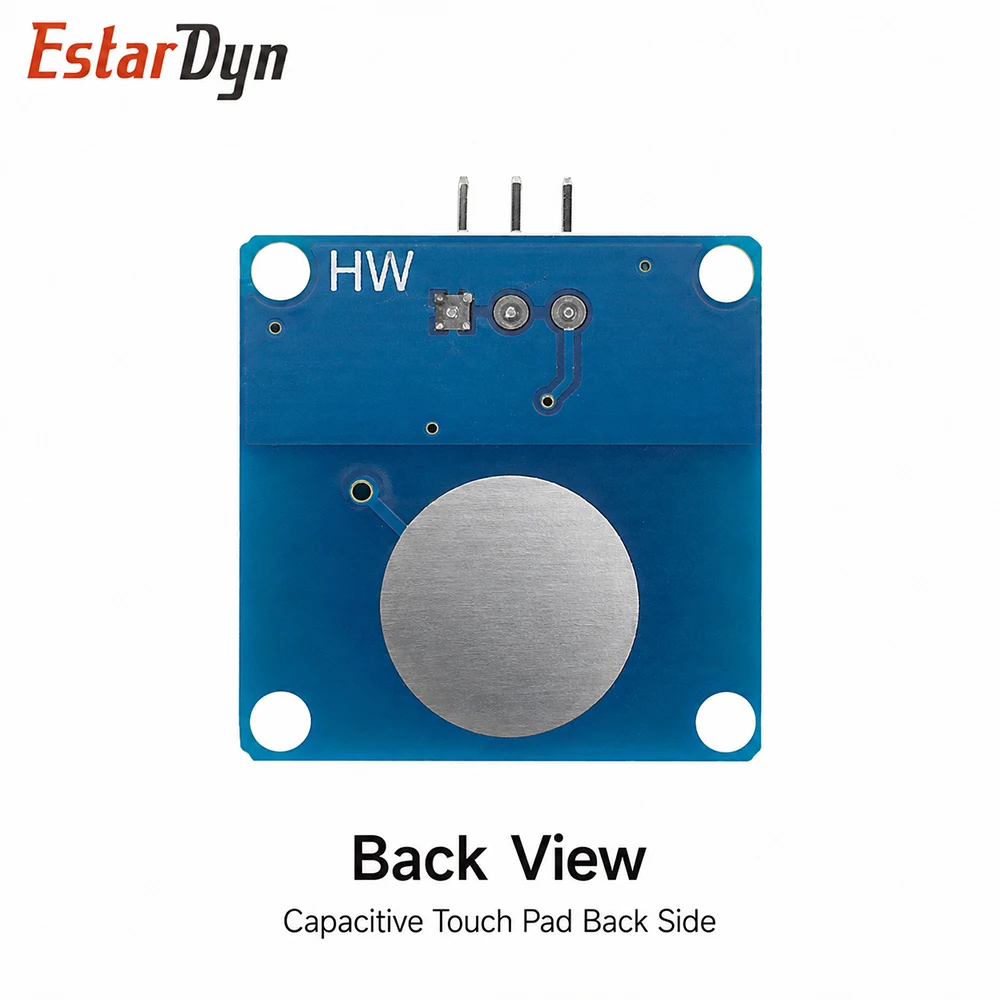 Estardyn 1/5PCS TTP223B Capacitive Touch Sensor Module Digital Switch Board 1 Channel Jog 2-5.5V DIY Kit