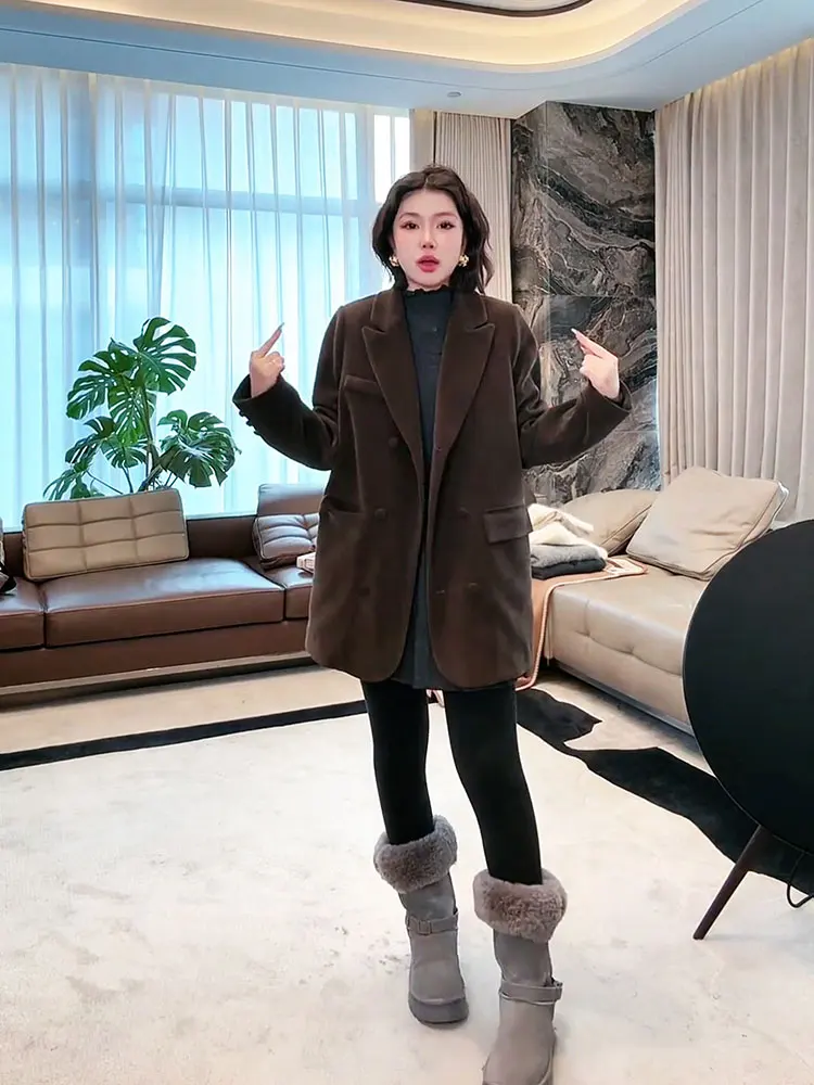 

Модная универсальная повседневная теплая женская куртка-пуховик из гусиного пуха MEHOMEYANG 2E3277 с длинными рукавами, приталенного кроя