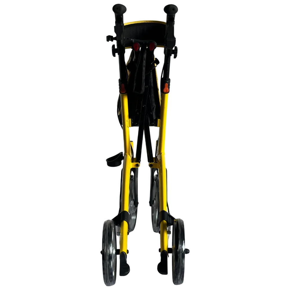 Aluminium Alloy Walker Aid Rollator Upright Rollator Walker Stand Up Height Adjustable Walker For The Elderly