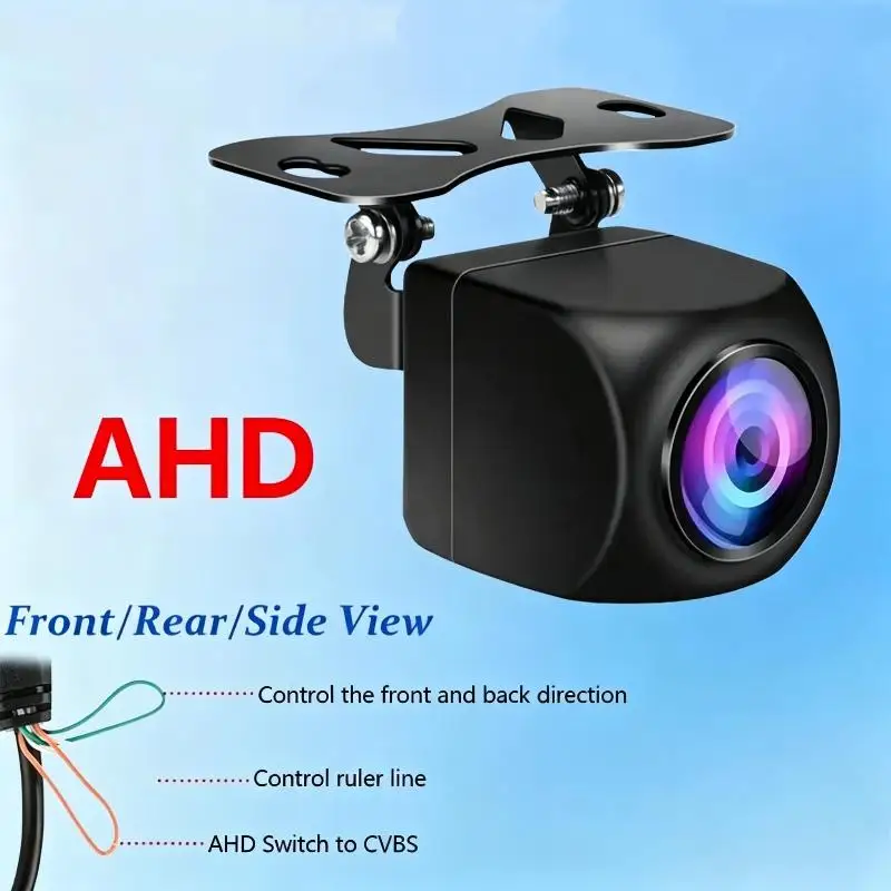 AHD 1080P Car Reverse Backup Camera Waterproof Night Vision Wide Angle Lens For All Cars Parking Safety Assistance