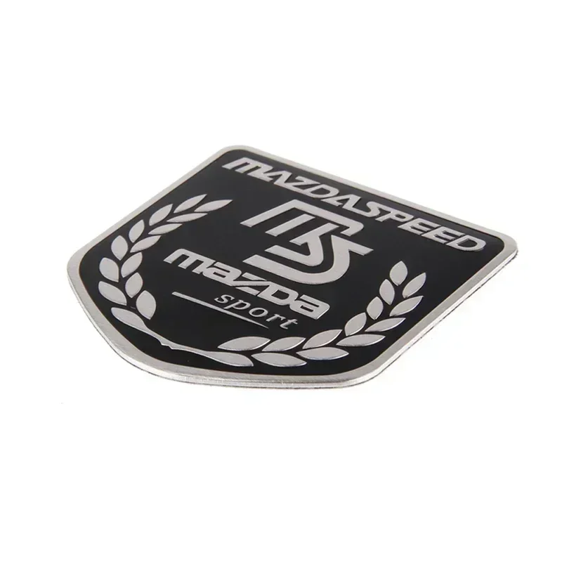 Aluminum Alloy Badge Decal for Mazda 2 3 6 323 626 RX8 RX7 MX3 CX3 CX5 Atenza Protege Axela Speed 6 Car Body Sticker Accessories